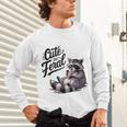 Cute Feral Panda Raccoon Long Sleeve T-Shirt | Unisex Animal Theme