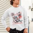 Feral Raccoon Adventure Unisex Long Sleeve T-Shirt - Summer Vibes