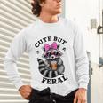 Raccoon Sunglasses Unisex Long Sleeve Tee - Small - Fun & Bold