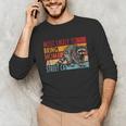 Adopt A Street Cat Shirt - Fun Raccoon Theme Long Sleeve Tee