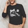 Bruh Raccoon Trash Panda Unisex Long Sleeve Tee - Teen Style