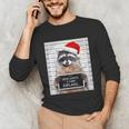 Dear Santa Long Sleeve Shirt - Funny Raccoon Christmas Tee