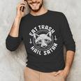 Gothic Raccoon Long Sleeve T-Shirt - Unisex | Edgy & Unique