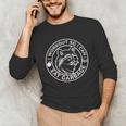 Gym Raccoon Unisex Long Sleeve Tee - Fun Workout Humor