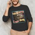 Life Is Soup Raccoon Meme Unisex Long Sleeve | Playful & Ironic