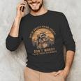 Raccoon Hiking Shirt - Out of Breath Hiking Society Vintage Long Sleeve Tee