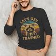 Raccoon Lovers Long Sleeve T-Shirt - Fun & Bold Unisex Small