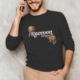Raccoon Whisperer Long Sleeve T-Shirt - Unisex Cozy Raccoon Lover Top