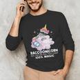 Raccoonicorn Unicorn Trash Panda Raccoon Lover Unisex Long Sleeve T-Shirt