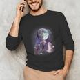 Rats Howling At The Moon Unisex Long Sleeve T-Shirt | Spooky Nightwear