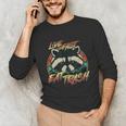 Retro Raccoon | Live Fast Eat Trash - Unisex Long Sleeve Tee