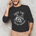 Save the Trash Pandas Long Sleeve | Unisex Raccoon Lover Tee