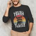 Vintage Raccoon Unisex Long Sleeve Tee - Save The Trash Pandas
