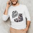 Cute Feral Panda Raccoon Long Sleeve T-Shirt | Unisex Animal Theme