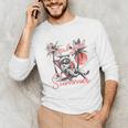 Feral Raccoon Adventure Unisex Long Sleeve T-Shirt - Summer Vibes