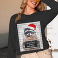 Dear Santa Long Sleeve Shirt - Funny Raccoon Christmas Tee