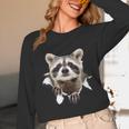 Raccoon Lover Unisex Long Sleeve T-Shirt for Raccoon Mom & Dad