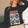 Raccoon Rock Music Unisex Long Sleeve T-Shirt - Fun Family Concert