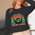 Raccoon Spirit Animal Long Sleeve Tee - Unisex Casual Fun