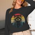 Raccoon Unisex Long Sleeve T-Shirt - Cozy Wildlife Design