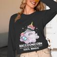 Raccoonicorn Unicorn Trash Panda Raccoon Lover Unisex Long Sleeve T-Shirt