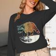 Retro Raccoon Unisex Long Sleeve T-Shirt - Vintage Moon Design