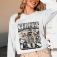 Raccoon Feral Unisex Long Sleeve T-Shirt - Retro Summer Vibes