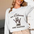 Raccoon Themed Unisex Long Sleeve T-Shirt - Fun & Quirky Design