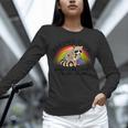 Cute Raccoon Pocket Long Sleeve Unisex Shirt | Cozy Wildlife Print