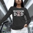 Raccoon Dad Long Sleeve T-Shirt | Trash Panda Father's Day Gift