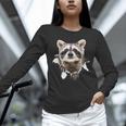 Raccoon Lover Unisex Long Sleeve T-Shirt for Raccoon Mom & Dad