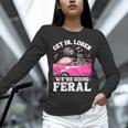 Raccoon Lover Unisex Long Sleeve T-Shirt - Fun Introvert Gift