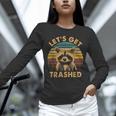 Raccoon Lovers Long Sleeve T-Shirt - Fun & Bold Unisex Small