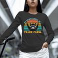 Raccoon Spirit Animal Long Sleeve Tee - Unisex Casual Fun