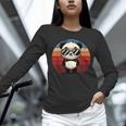 Retro Pool Party Panda Long Sleeve T-Shirt - Unisex BBQ Fun