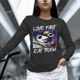 Trash Panda Cat Lovers - Unisex Cotton Long Sleeve Tee