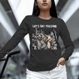 Unisex Long Sleeve T-Shirt - Let's Get Trashed | Fun Party Theme