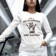 Raccoon Themed Unisex Long Sleeve T-Shirt - Fun & Quirky Design