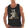 Alien UFO Raccoon Men's Tank Top - Fun & Unique Outer Space Style