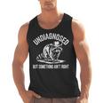 Cowboy Raccoon Men's Tank Top - Fun Statement for Wild Spirits