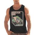 Dream Big Raccoon Men's Tank Top | Playful Graphic for Nature Lovers