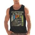 Everything Is Trash Retro Raccoon Lover Camping Men Tank Top