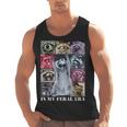 Feral Era Raccoon Meme Tank Top – Funny Animal Trash Team