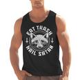 Gothic Raccoon Tank Top - Quirky Men’s Graphic Apparel