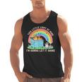 Groovy This Little Light-Of Mine Dumpster Fire Raccoon Men Tank Top