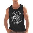 Raccoon Animal Lover Tank Top - Save The Trash Pandas