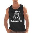 Raccoon Cowboy Western Tank Top - Fun for Adults & Kids