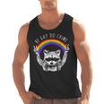 Raccoon LGBTQ Pride Tank Top | Be Gay Do Crime Rainbow Humor