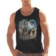 Raccoon Moon Howl Tank Top for Men, Women & Kids | Unisex Fun