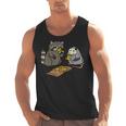 Raccoon Opossum Pizza Party Unisex Tank Top for Animal Lovers